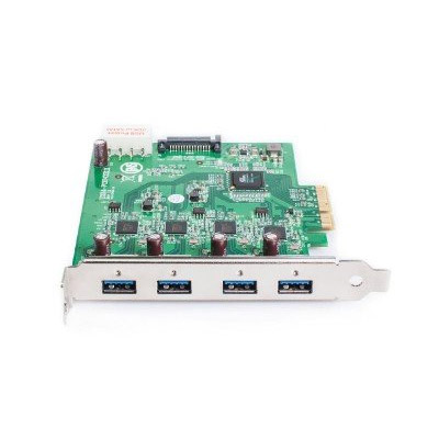 上海USB 3.0 Interface Card PCIe,Fresco FL1100,4HC,x4,4Ports